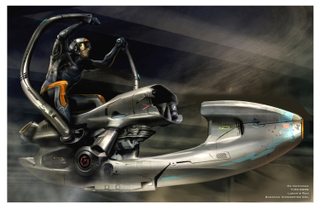 Illustration for article titled Concept Art Of The Sandmen From The Logan's Run Remake That Never Was